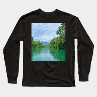 Loboc River, Bohol, Philippines Long Sleeve T-Shirt